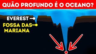 Qual é a profundidade do oceano na realidade [upl. by Ylloj]