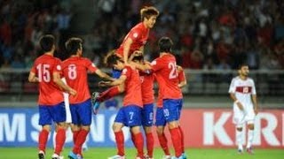 Korea Republic Vs Lebanon 2014 FIFA World Cup Asian Qualifiers Final Rd Match Day 3 [upl. by Dell]