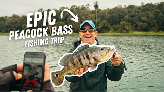 Epic Peacock Bass Fishing Trip  Tucunaré Paraguay Itaipú [upl. by Marcellina]