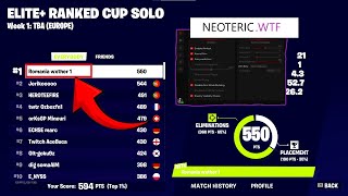 DOMINATING FORTNITE TOURNAMENTS WITH DMA neotericwtf [upl. by Nilra582]