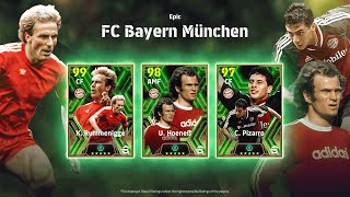 GOT BACK 2 BACK EPIC IN BAYERN MUNCHEN EPIC PACK 🔥 RUMMENIGGE ✅  eFootball 2024 Mobile [upl. by Duleba]