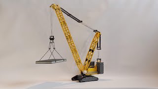 Lego Liebherr lr 13000 MOC [upl. by Nobell]