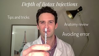 Injectors Anatomy botox depth around the face [upl. by Plerre611]