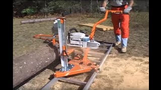 Norwood PortaMill Chainsaw Sawmill  Make Your Own Lumber [upl. by Une]