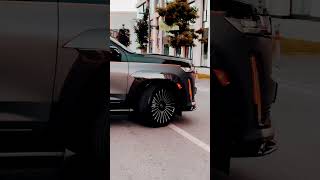 Cadillac Escalade with 100 Carbon Fiber Larte body Kit [upl. by Sedecram242]