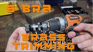 Trimming Brass Frankfort Arsenal Universal Case Trimmer [upl. by Brazee]