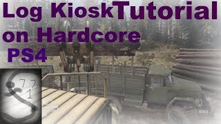 Spintires Mudrunner Log kiosks how to [upl. by Robson]