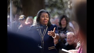 Lt Gov Winsome EarleSears speaks at the March for Life [upl. by Eillib504]