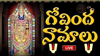 LIVE  Govinda Namalu Telugu  గోవింద నామాలు  Srinivasa Govinda Sri Venkatesa Govinda  Bhakthi [upl. by Luamaj]