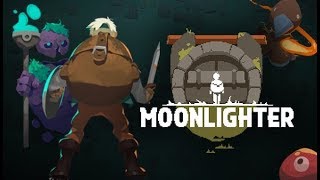 Moonlighter Release Gameplay  I LOVE THIS GAME  Adventure and Sell Loot [upl. by Oicafinob]