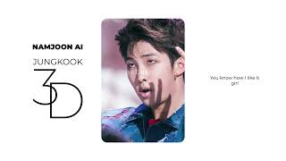 Kim Namjoon RM 김남준  3D by Jungkook 전정국 AI COVER [upl. by Moulden799]