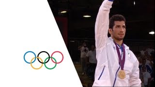 Wrestling Mens GrecoRoman 60 kg Final  Lashkhi v Noroozi Highlights  London 2012 Olympics [upl. by Eilime]