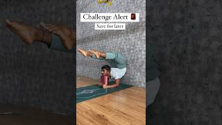 Advanced Backbend Challenge  yoga advancedyoga backbend yogateacher yogapose trendingshorts [upl. by Naamana]