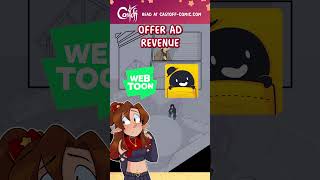 How to Monetize Your Webcomic  shorts art webcomic webtoon [upl. by Griffith230]