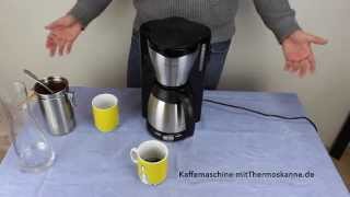 Kaffeemaschine mit Thermoskanne Testsieger Philips HD754620 [upl. by Randa]