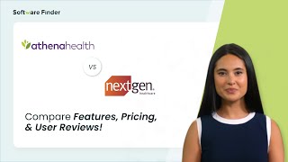 Athenahealth vs NextGen EHR Compare Features Pricing amp User Reviews  Software Finder [upl. by Sihtnyc535]