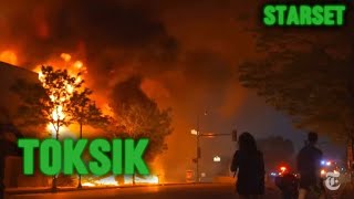 Toksik  Starset  Sort of Political Montage Music Video the world is toksik [upl. by Vernen838]