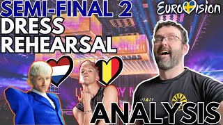 SemiFinal 2 Dress Rehearsal REVIEW amp ANALYSIS  Eurovision 2024 [upl. by Gratianna]