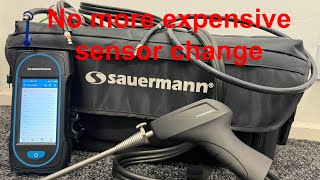 No other analyser does this Sauermann sica 130 flue gas analyser part 2 setting up for use [upl. by Rikki]