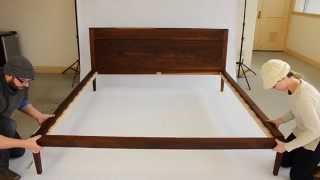 Platform Bed No1  Assembly Instructions [upl. by Fiedler]