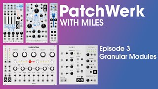 Patchwerk with Miles  EP03 Granular Modules [upl. by Ynnavoeg690]