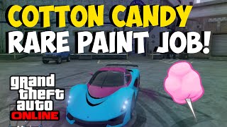 GTA 5 Rare Paint Jobs Rare quotCotton Candyquot Paint Job Secret amp Rare Paints quotGTA 5 Rare Colorsquot [upl. by Benny]