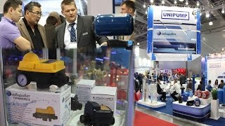 Стенд UNIPUMP  Акваробот на AQUATHERM Moscow 2014 [upl. by Nertie]