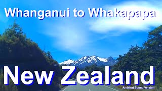 New Zealand Scenic Drive Whanganui to Whakapapa on the Parapara HighwayNorth IslandRoad Trip [upl. by Fillander]