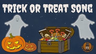 Trick or Treat Song  Halloween Songs for Kids  The Singing Walrus [upl. by Eyr]