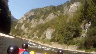 Spływ Pontonowy Dunajcem Rafting Dunajec [upl. by Varden]