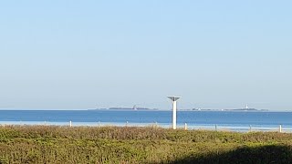 Blick Duhnen nach Neuwerk Ablaufendes Wasser Cuxhaven live [upl. by Major945]