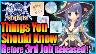 Things U Should Know Before 3rd JOB Update Ragnarok Origin Global [upl. by Maximilianus]