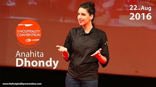 Chef Anahita Dhondy  The Hospitality Convention 2016 [upl. by Souvaine703]