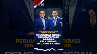 Demokrat desak Kemendikbud segera keluarkan SK CPNS Dosen [upl. by Occer166]