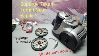 Philips Süpürge Tekerlek Tamiri  Nasıl yapılır   Tel 05526859286 [upl. by Nuli]