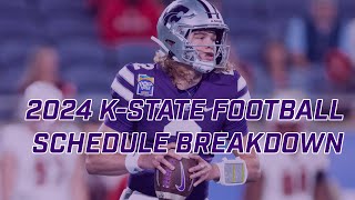 2024 Kansas State and Big 12 Football Schedule Breakdown [upl. by Hoffarth]