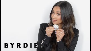 Shay Mitchells Top 5 Makeup Essentials  Just Five Things  Byrdie [upl. by Ayotahs12]