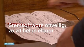 Stemsoftware onveilig zo zit het in elkaar  RTL NIEUWS [upl. by Eelymmij690]