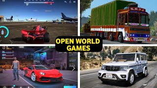 Top 5 Open World Games For Android 2023  open world games from android  android games [upl. by Kcerred]