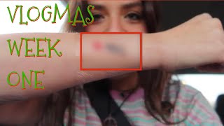 new tattoos amp graduating college  vlogmas week one [upl. by Hayidan]