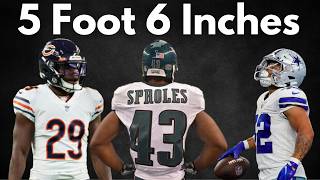 The Best NFL Players Under 5 Foot Six Inches Tall [upl. by Keefe84]