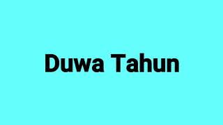 Tausug Song  Duwa Tahun  Lyrics [upl. by Tal]