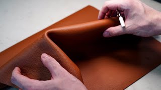 Making a Bespoke Clutch by Hand [upl. by Birecree]