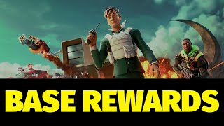 What are the Base Rewards for Chapter 4 Season 4 in Fortnite [upl. by Bolan]