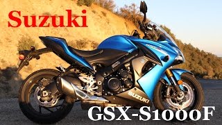 Suzuki GSXS1000F Test by MotorcycleTV [upl. by Stelle]