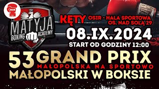 Na żywo 53 Międzynarodowe Grand Prix Małopolski 08092024 Kęty [upl. by Rubi]