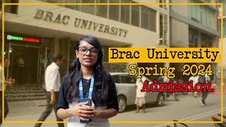 Brac University Spring 2024 Admission  Bracu SPRING 2024 [upl. by Lednew]