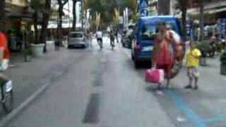 Riccione viale Dante a Riccione Parte 1 [upl. by Lentha]