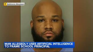 Disgruntled exathletic director used AI to generate fake racist rant in principals voice police [upl. by Annerahs80]