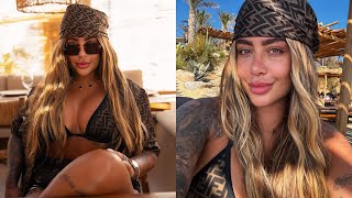 Rafaella Santos Desfruta de Dias de Luxo e Beleza na Scorpios Beach em Mykonos [upl. by Carolina122]